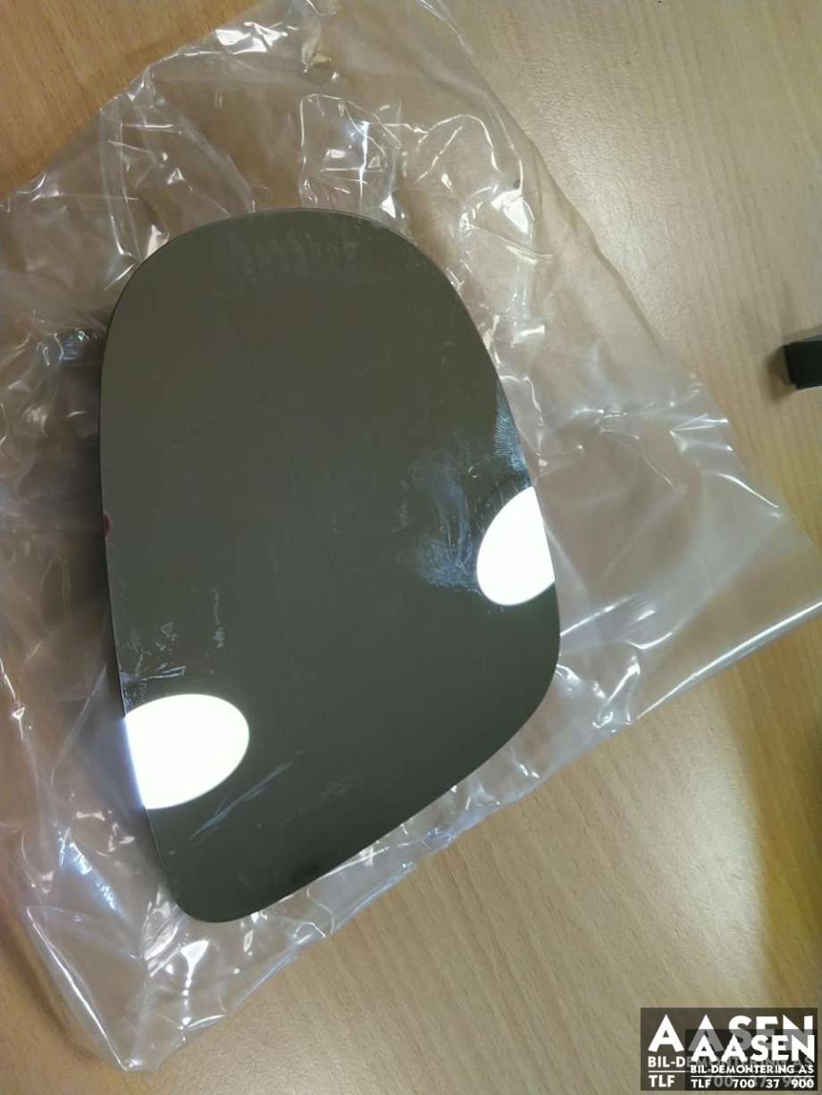Speilglass høyre til VW Golf VI, 2008-2012  (5K0 857 522)