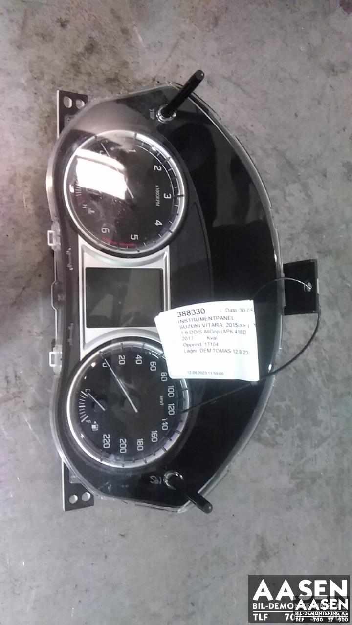 Instrumentpanel til Suzuki Vitara 2015-->> (Type IV) (34110-55PA|)
