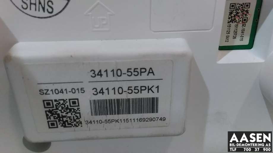 Instrumentpanel til Suzuki Vitara 2015-->> (Type IV) (34110-55PA|)