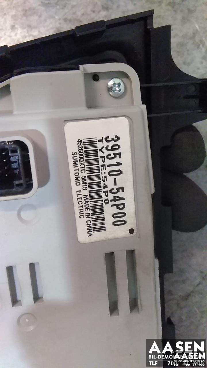 Varmeapparat betjening til Suzuki Vitara 2015-->> (Type IV)  (39510-54P00|)