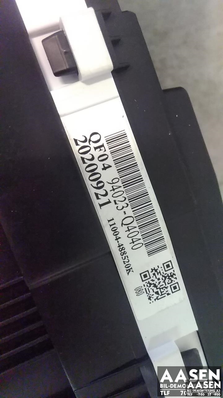 Instrumentpanel til Kia Niro 2016-2021  (94023-Q4040|)
