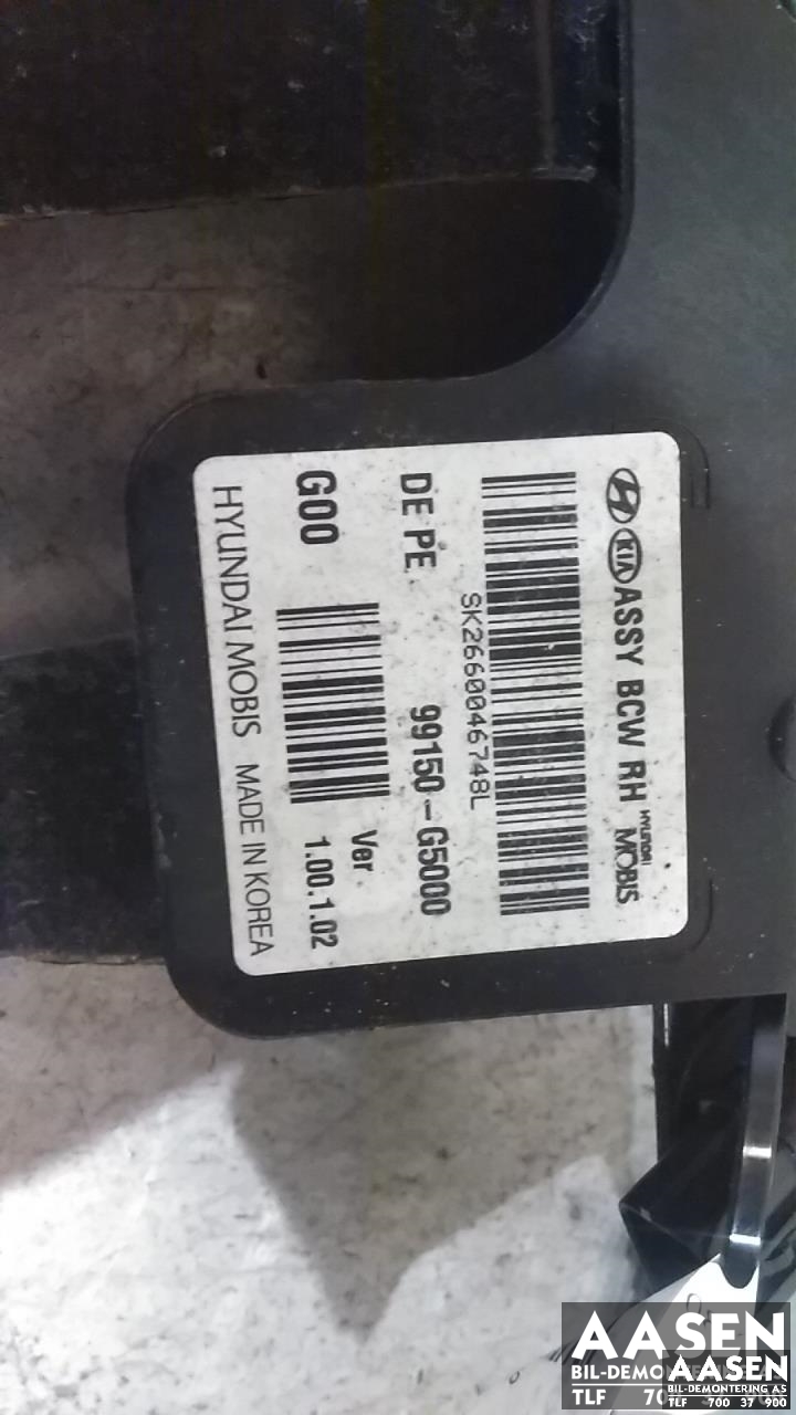 Sensor blindsone til Kia Niro 2016-2021 (99150-G5000|)