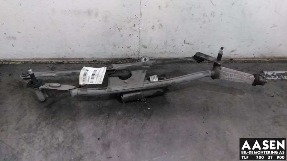 Viskermotor frontrute komplett m/overføring til Volvo V70 2005-2007 (Type II, Fase 2) (VALEO|8648343|)