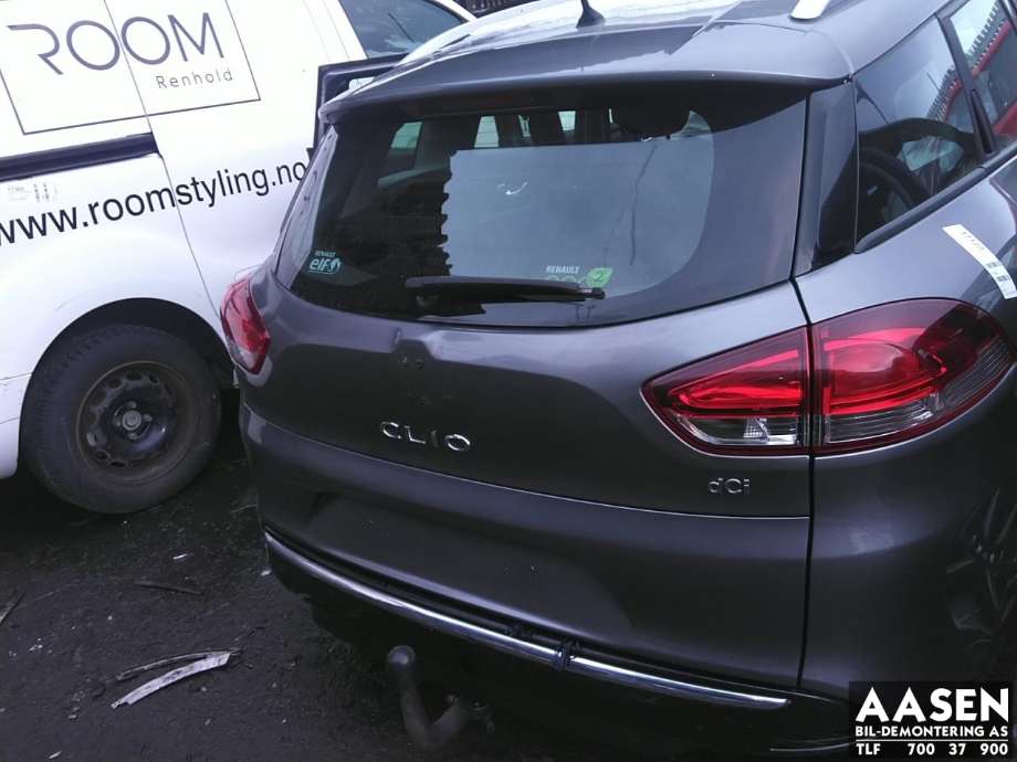 Bakluke combi til Renault Clio 2012-2016 (Type IV, Fase 1)