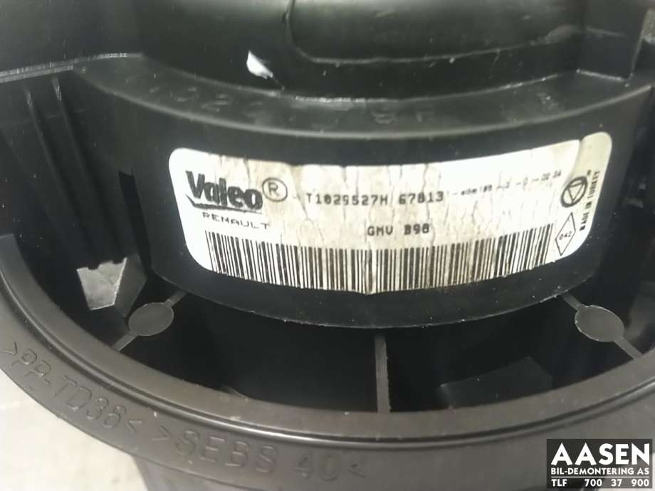 Varmeapparat motor til Renault Clio 2012-2016 (Type IV, Fase 1)  