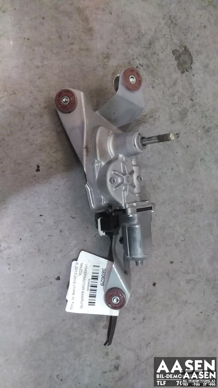 Viskermotor bakrute til Mazda 6 2013-2015 (Type III, Fase 1) (GHP9-67450|)