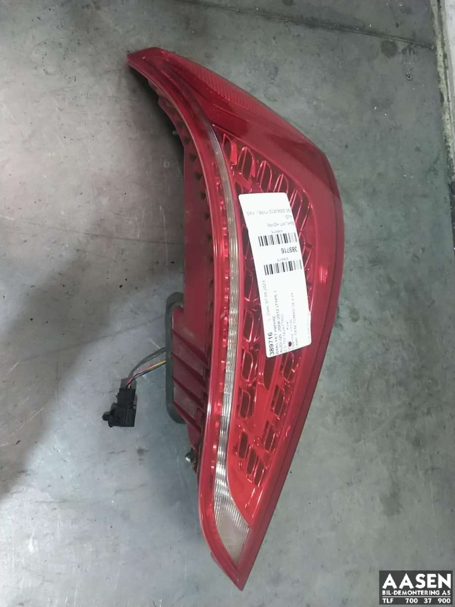 Baklykt høyre til Audi Q5 2008-2012 (Type I, Fase 1)  (8R0 945 094 A|)