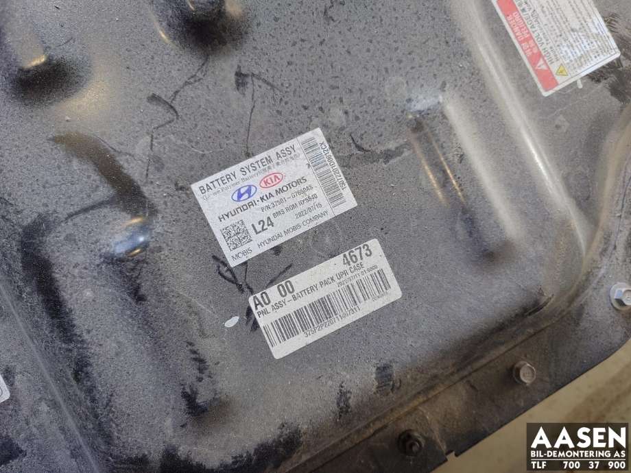 Batteripakke elbil til Hyundai Ioniq Electric 2019-->> (Fase 2)  (37501G7650|)