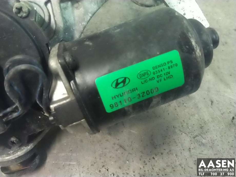 Viskermotor frontrute komplett m/overføring til Hyundai i40 2012-2017  (98120 3Z000|98110 3Z000|)