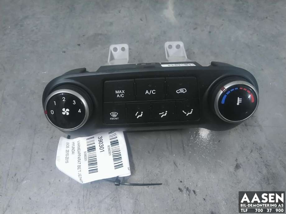 Varmeapparat betjening til Hyundai Ix35, 2010-2015 (972502Y001TAN)
