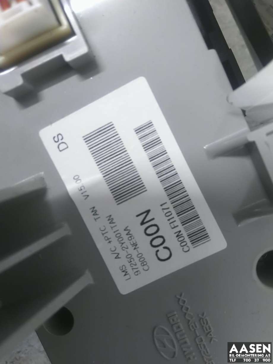 Varmeapparat betjening til Hyundai Ix35 2010-2015  (972502Y001TAN|)