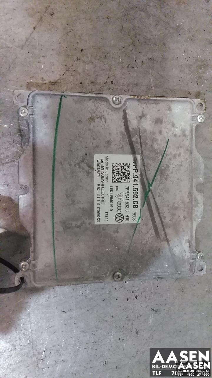 Styreenhet xenon/ballast til Audi Q5, 2017-->> (Type II)  (7PP941592CB)
