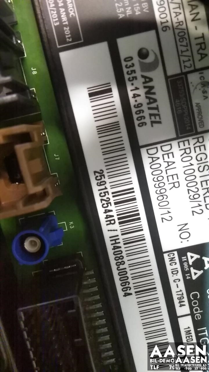 Bilstereo navigasjon til Renault Zoe 2013-2019 (Fase 1)  (259152544R|)