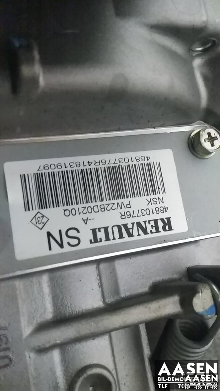 Rattaksel elektrisk servo til Renault Zoe 2013-2019 (Fase 1) (488103776R-A|)