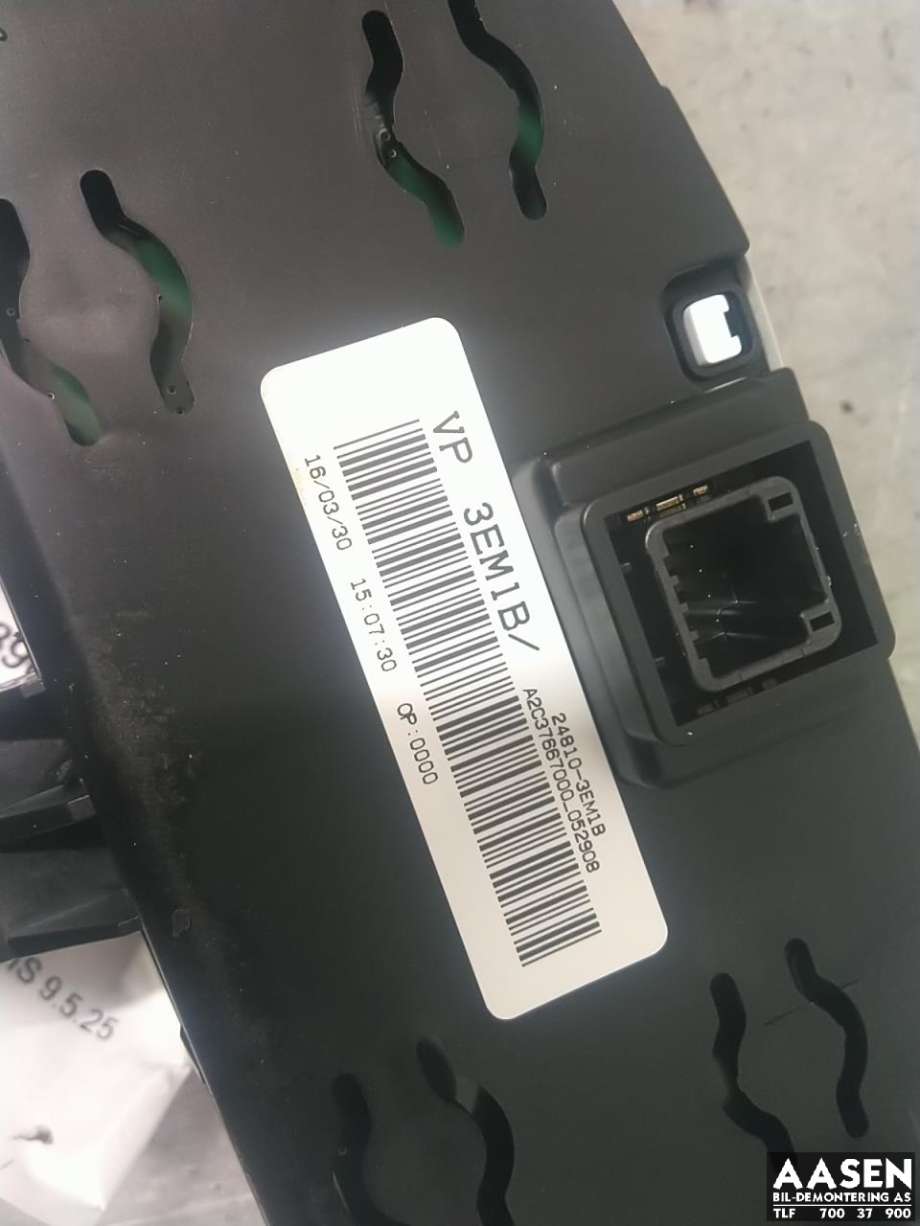 Instrumentpanel til Nissan Leaf 2011-2017 (Type I)  (248104NR0A|)