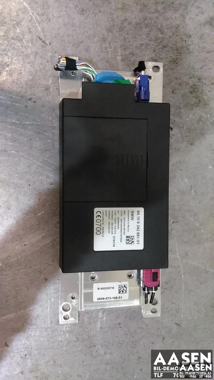 Bilstereo forsterker til BMW 3-Serie, 2012-2018 (F30/F31/F34) (F30/F31/F34) (84.109342881-01)