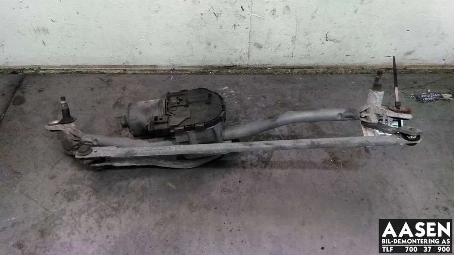 Viskermotor frontrute komplett m/overføring til Audi A6 2005-2008 (Type III, Fase 1) (C6) (C6) (BOSCH|4F1 955 023 K|)