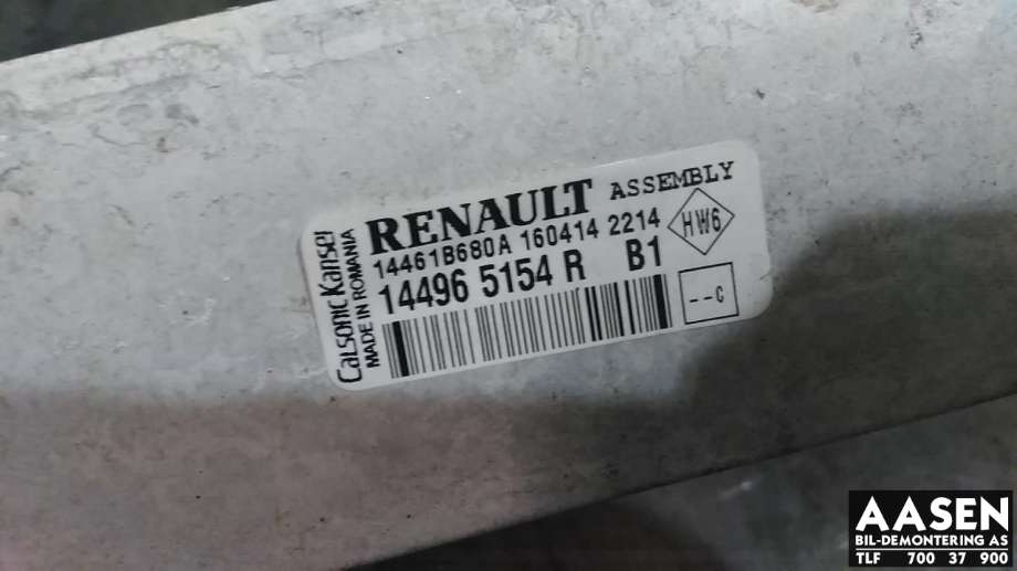 Intercooler til Renault Captur 2013-2020 (Type I) (144965154R|)