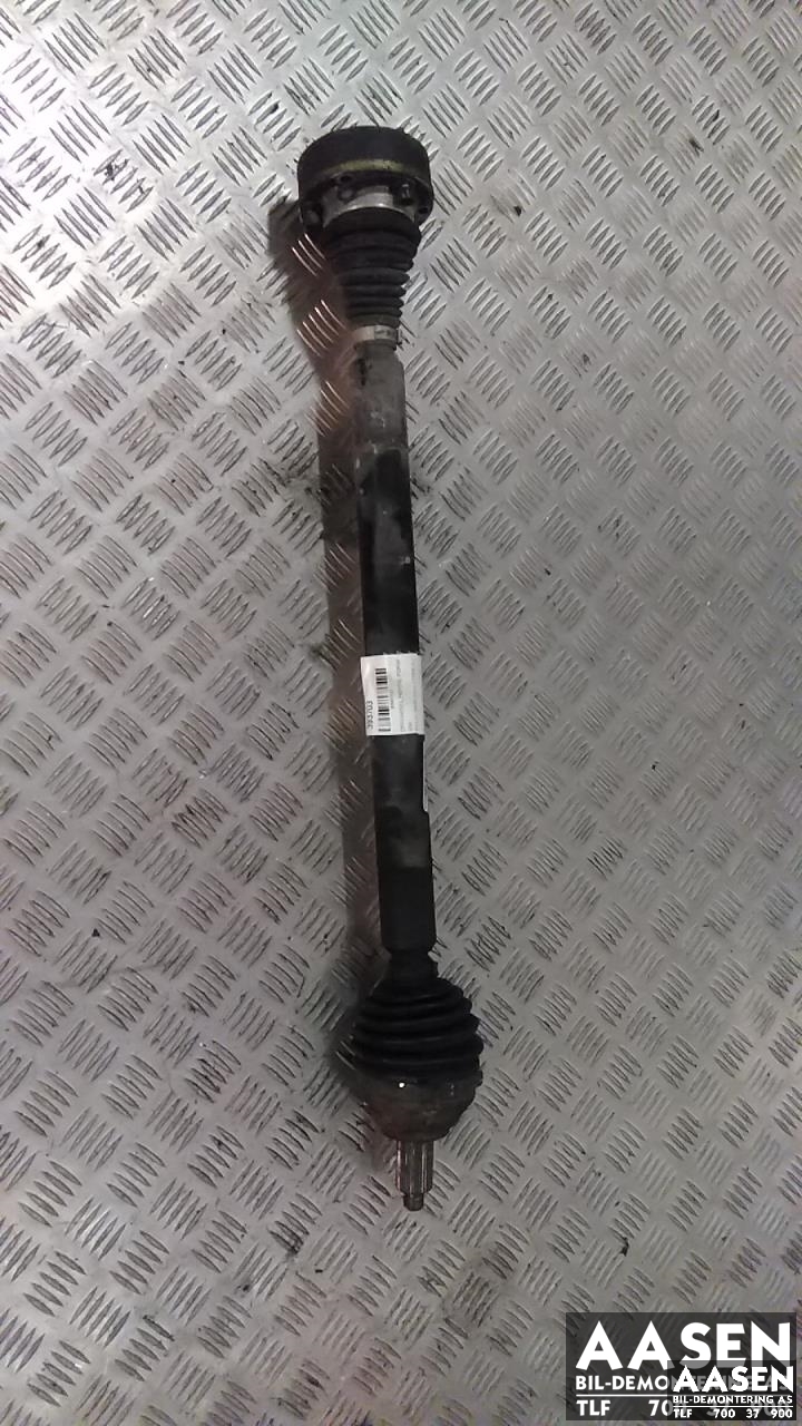 Drivaksel høyre foran, diesel/manuell til VW Polo 2009-2014 (Type V, Fase 1) (6R0 407 762 A|6R0 407 762 AX|)