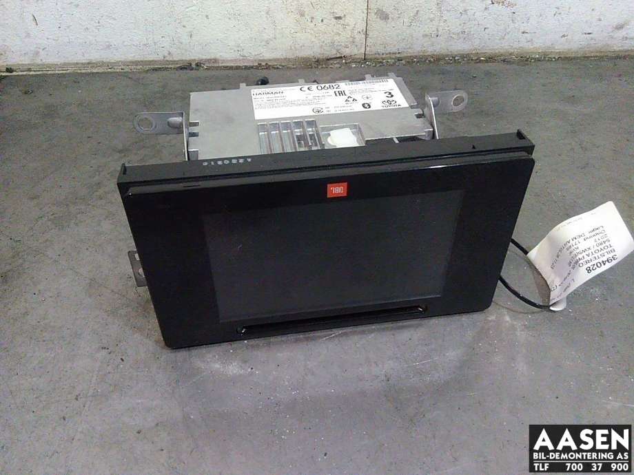 Bilstereo til Toyota Prius, 2016-2023 (Type IV) (combi) (combi) (JBL|84140-47360)