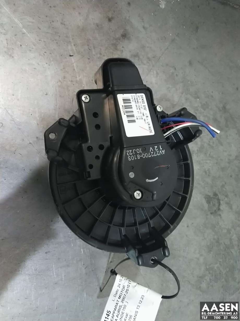 Varmeapparat motor til Toyota Auris 2007-2010 (Type I, Fase 1) (DENSO|272700-8103|)