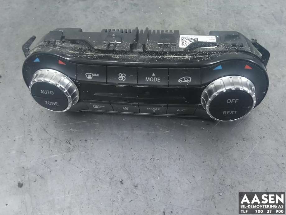 Varmeapparat betjening til Mercedes B-Klasse, electric drive 2014-2018 (W242) (W242)