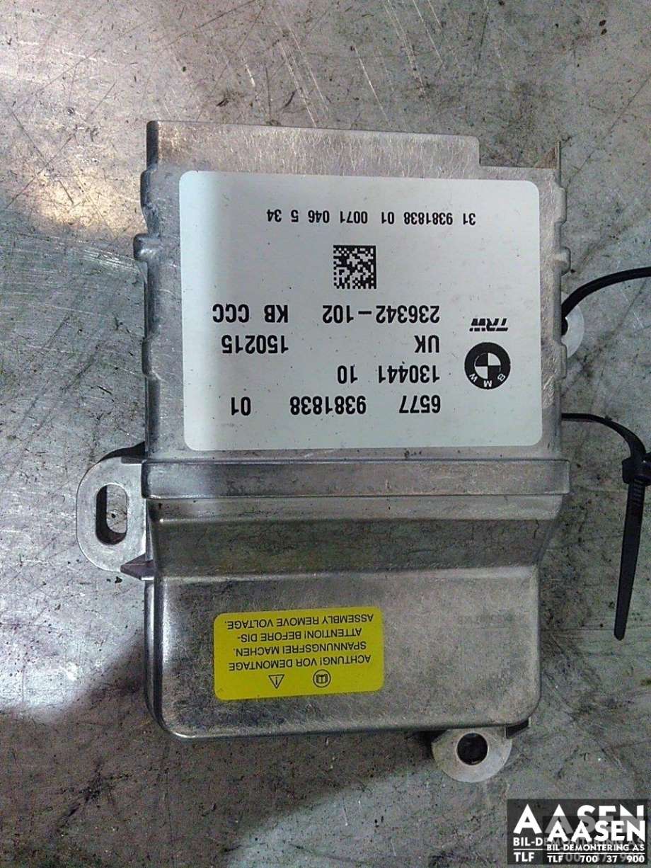 Airbag elektronikk til BMW i3 2013-2022 (TRW|6577938183801|)