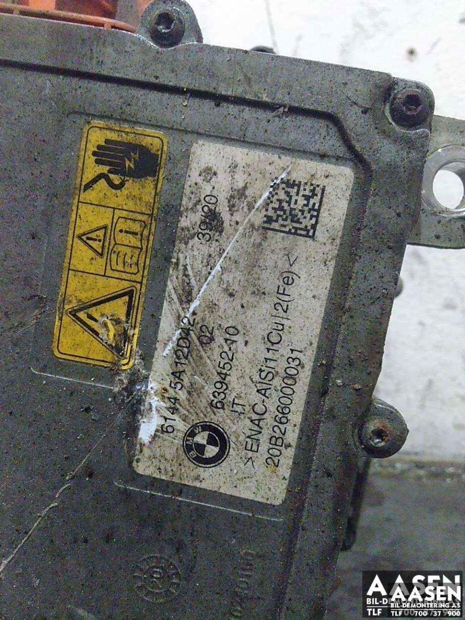Batterilader (OBC - On Board Charger) til BMW i3 2013-2022  (6144 5A12D42|639452-10|)