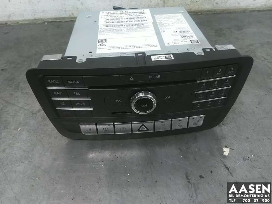 Instrument kjørecomputer til Mercedes B-Klasse, electric drive, 2014-2018 (W242) (W242) 