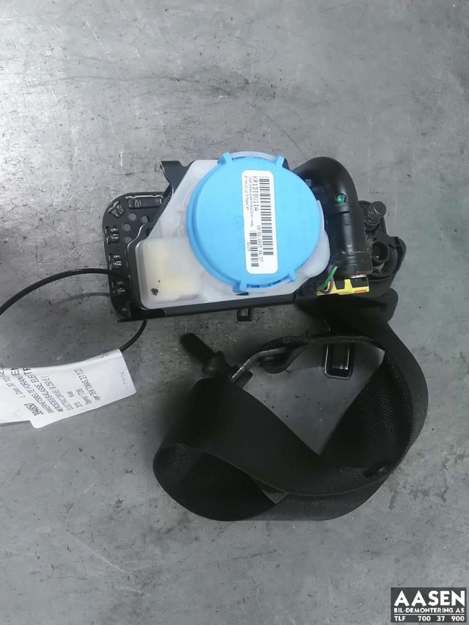 Sikkerhetsbelte foran venstre til Mercedes B-Klasse, electric drive, 2014-2018 (W242) (W242) 