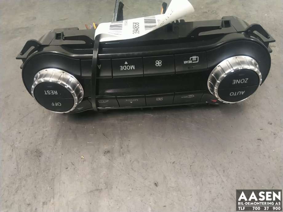 Varmeapparat betjening til Mercedes B-Klasse, electric drive, 2014-2018 (W242) (W242) 
