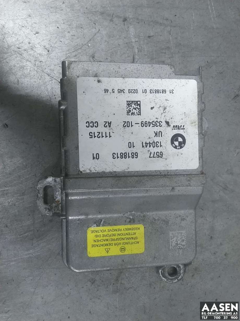 Airbag elektronikk til BMW i3 2013-2022 (65 77 6 818 813|65 77 7 911 250|65 77 5 A0A 171)