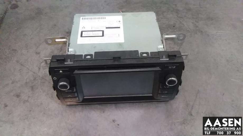 Bilstereo navigasjon til Toyota Auris, 2013-2015 (Type II, Fase 1) (86140-02330)