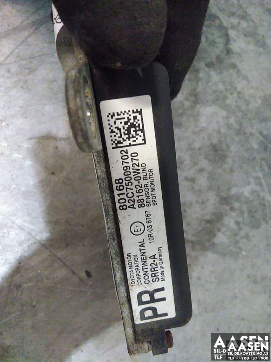 Sensor radar til Toyota Prius 2016-2023 (Type IV) (combi) (combi) (CONTINENTAL|88162-0W270|)