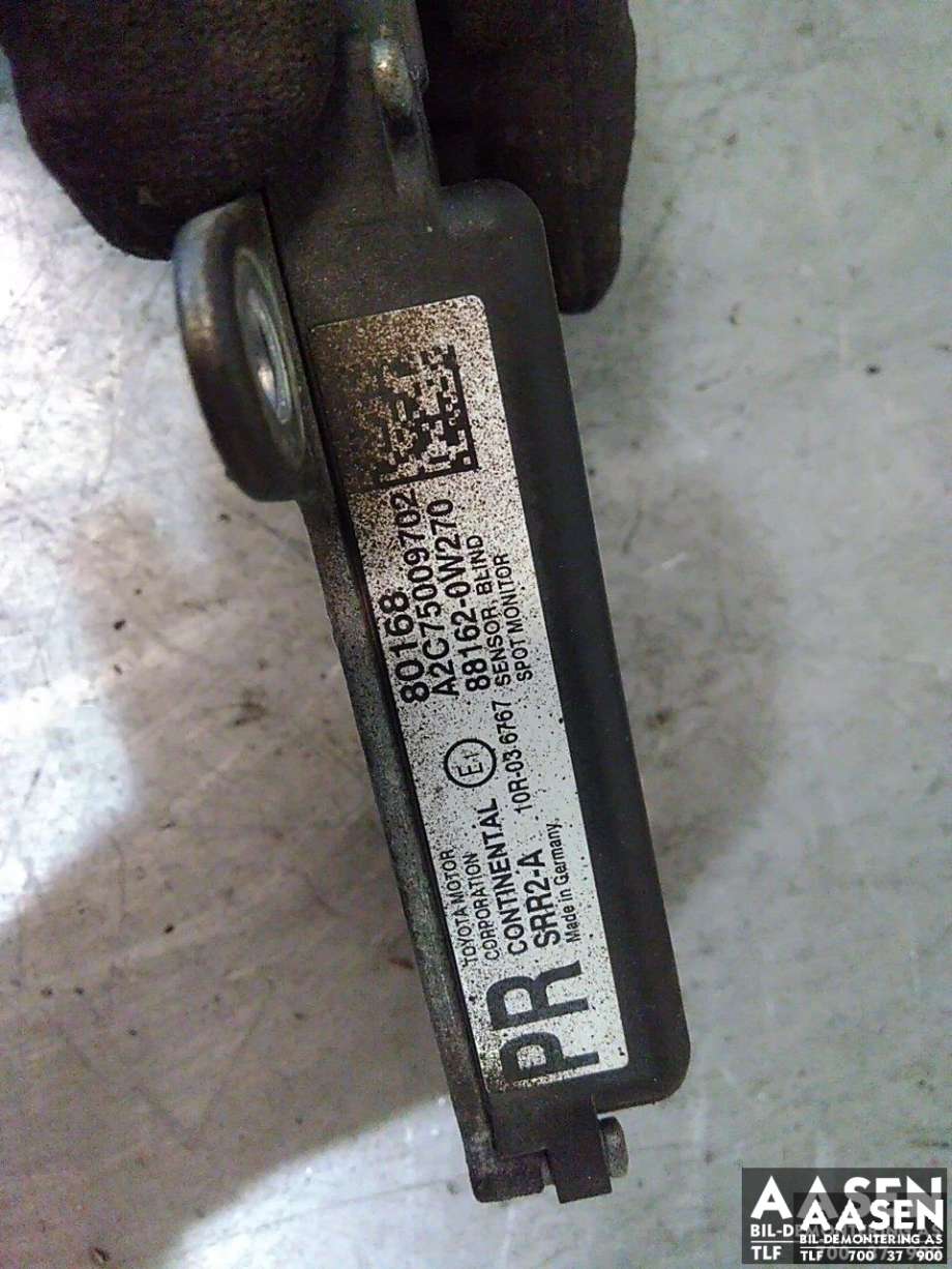 Sensor radar til Toyota Prius 2016-2023 (Type IV) (combi) (combi) (CONTINENTAL|88162-0W270|)