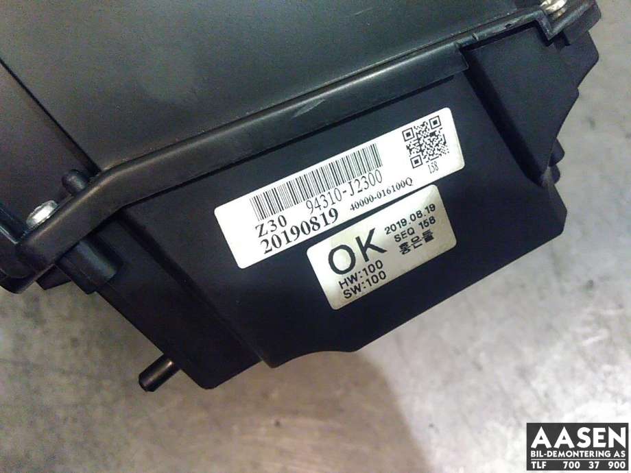 Instrument head-up display (HUD) til Kia e-Soul 2019-->> (Type III)  (94310-J2300|)