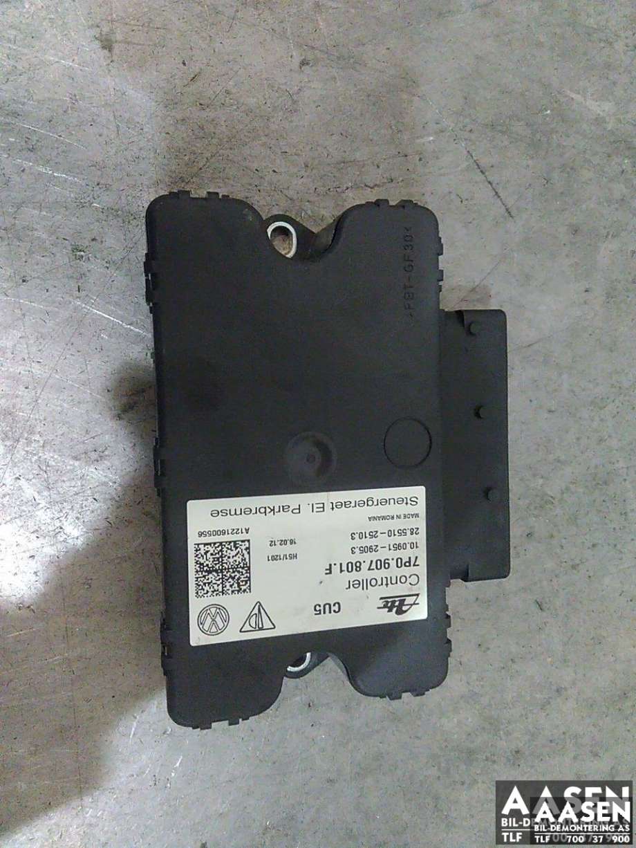 Styreenhet elektrisk parkbrems (EPB - Electric Parking Brake) til VW Touareg 2010-2018 (Type II) (ATE|7P0907801F|)