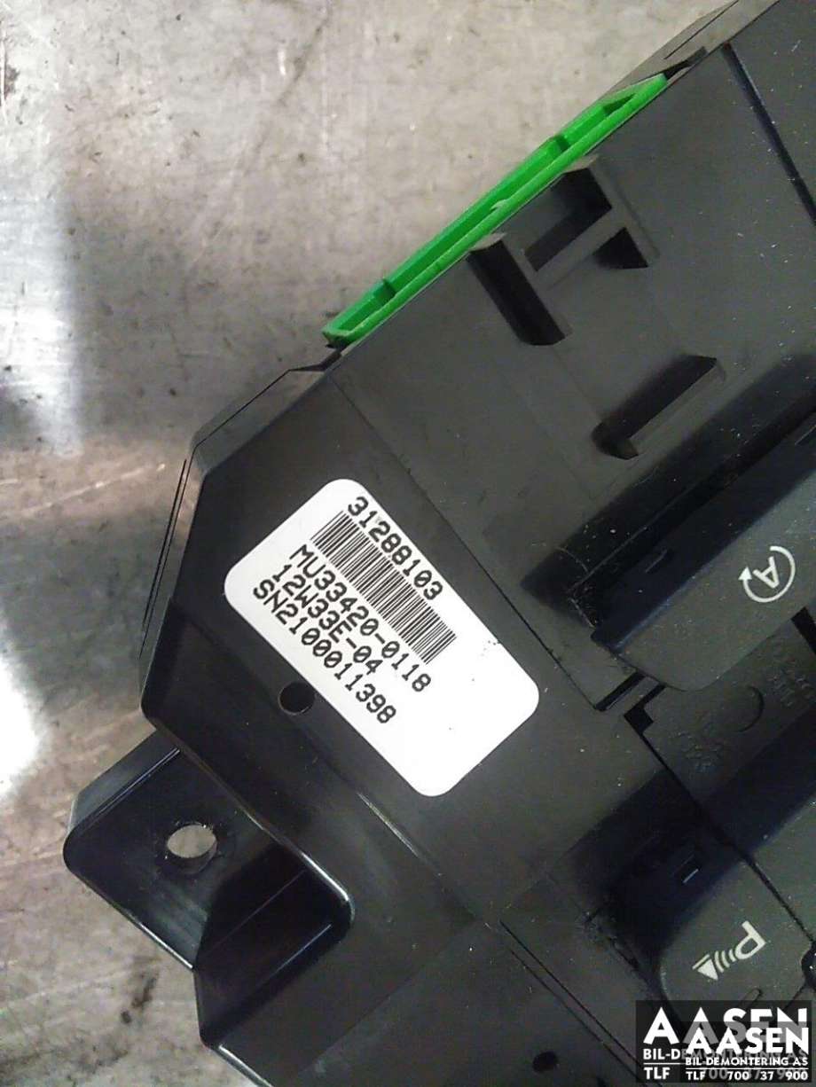 Varmeapparat betjening til Volvo V40 2012-2019  (31288103|)
