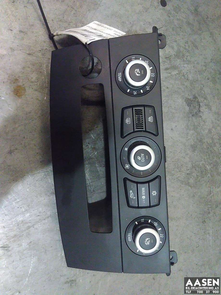 Varmeapparat betjening til BMW 5-Serie, 2003-2010 (E60/E61) (E60/E61) (64 11 9 248 704)