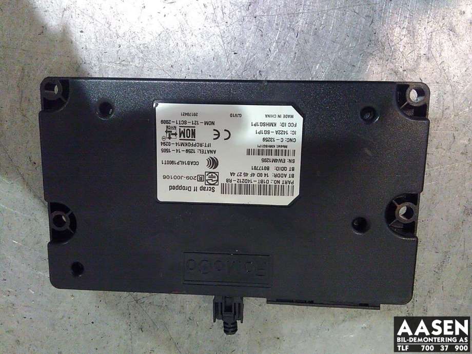Styreenhet diverse til Ford Transit Connect, 2013-2018 Type II, Fase 1  (D1BT-14D212-RB)