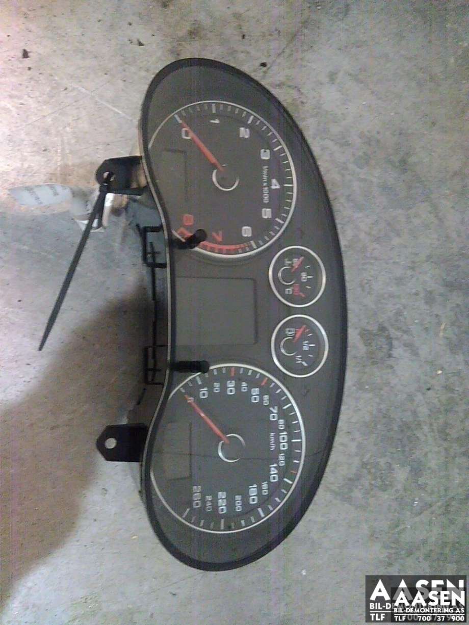 Instrumentpanel til Audi A3 2009-2012 (Type II, Fase 2) (8P0 920 931 TX|8P0 920 931 T|)