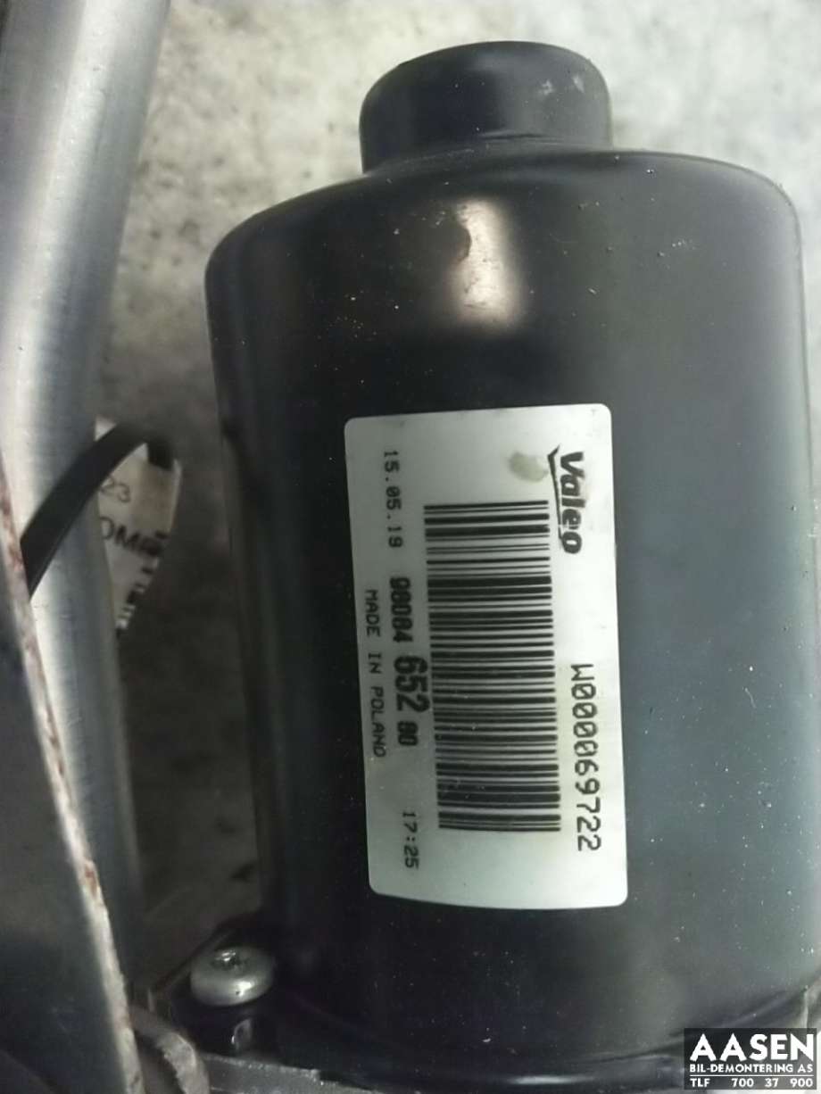 Viskermotor frontrute komplett m/overføring til Toyota Proace 2016-->> (Type II)  (VALEO|9808465280|)