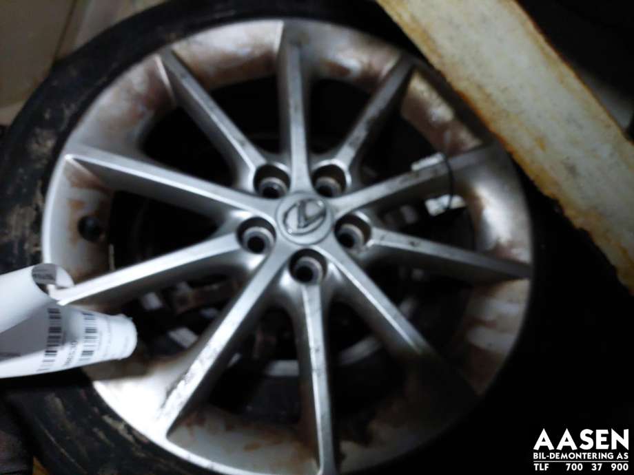 Hjulsett aluminium sommer til Lexus CT 2010-2020  