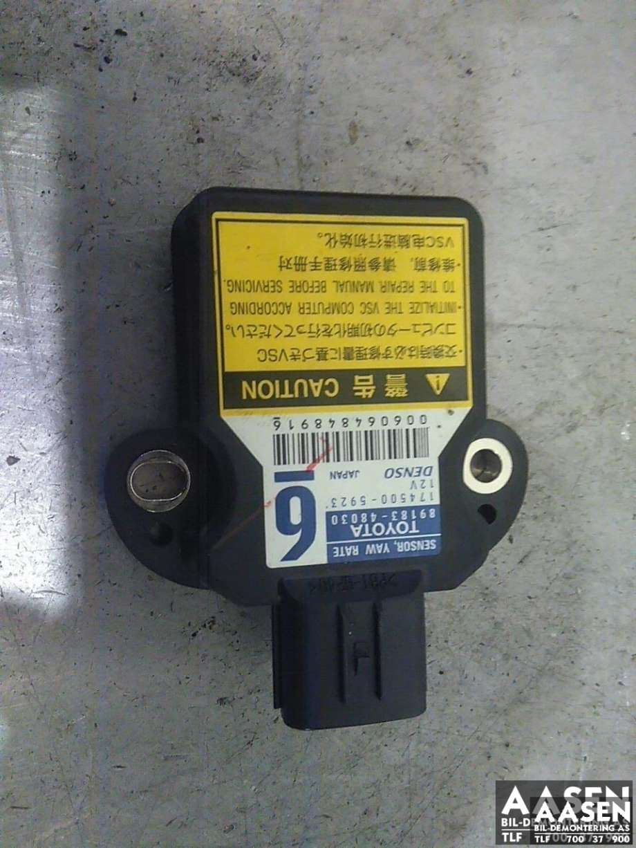Sensor akselerasjonssensor/ESP DUO til Lexus CT 2010-2020 (DENSO|89183-48030|)