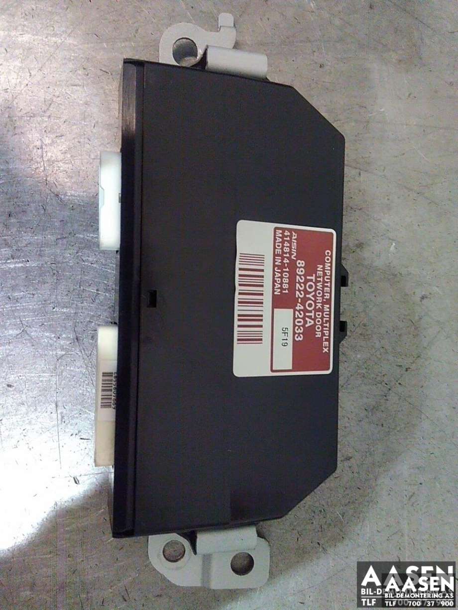 Styreenhet diverse til Toyota RAV4, 2013-2015 (Type IV, Fase 1)  (89222-42033)