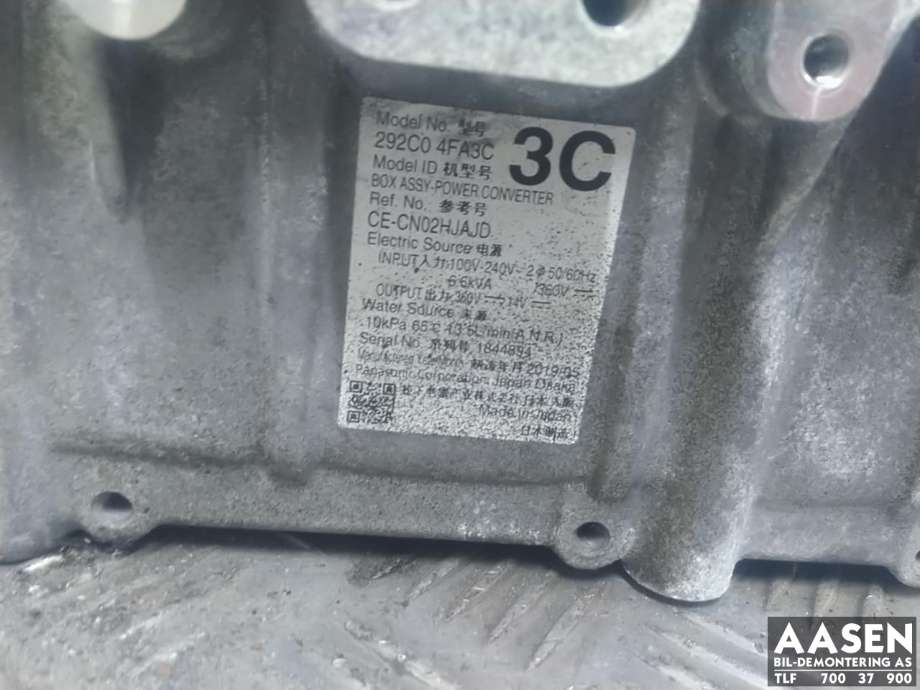 Inverter elbil til Nissan E-NV200 2014-->>