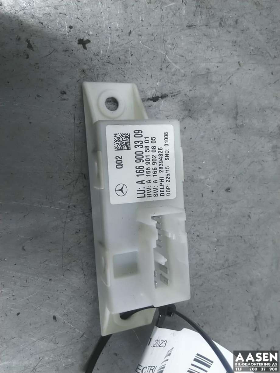 Styreenhet diverse til Mercedes B-Klasse, electric drive, 2014-2018 (W242) (W242) (A 166 900 33 09)