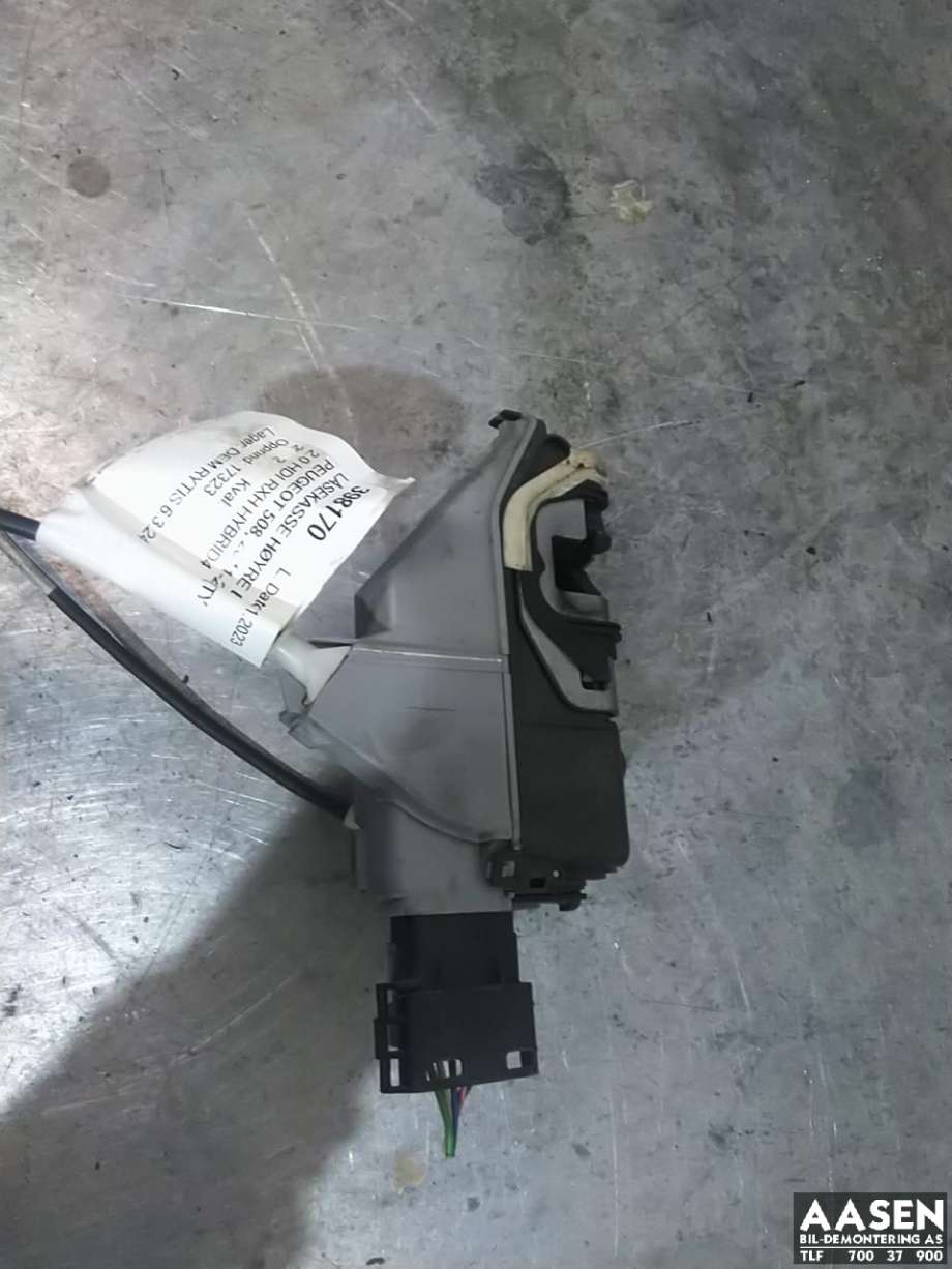 Låsekasse høyre bak til Peugeot 508 2011-2014 (Type I, Fase 1) (98 006 263 80|98 192 633 80|)