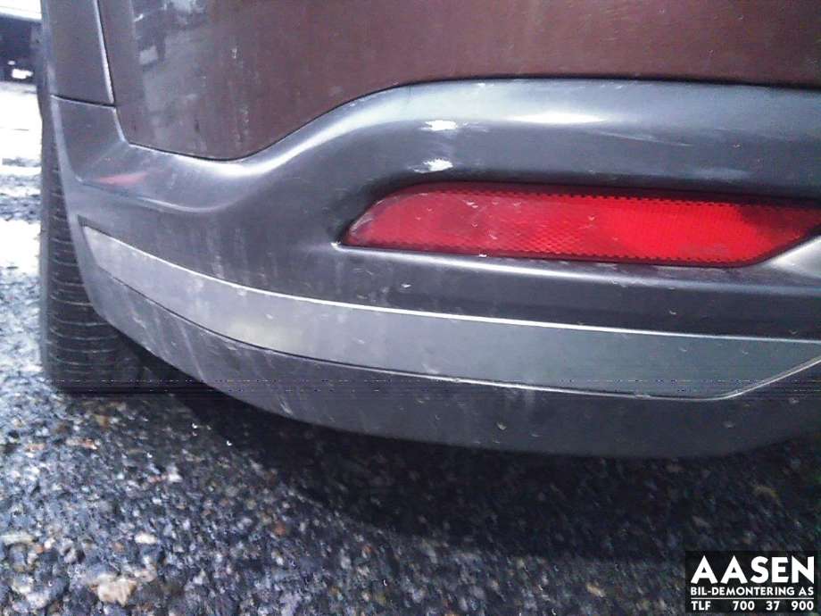 Støtfanger bak til Peugeot 508 2011-2014 (Type I, Fase 1) (16 076 712 80|)