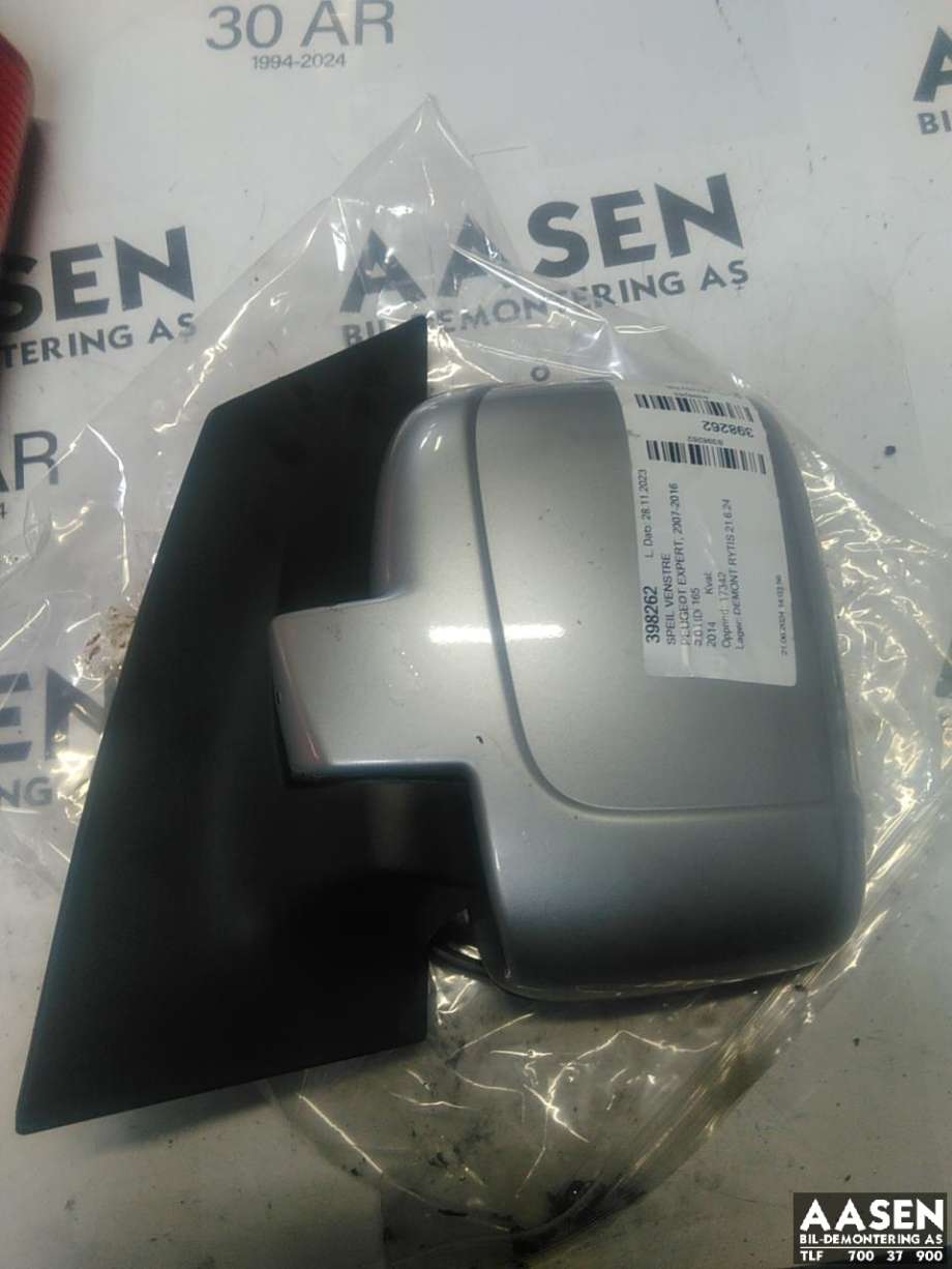 Speil venstre til Peugeot Expert 2007-2016 (Type II)  (8153 K9|)